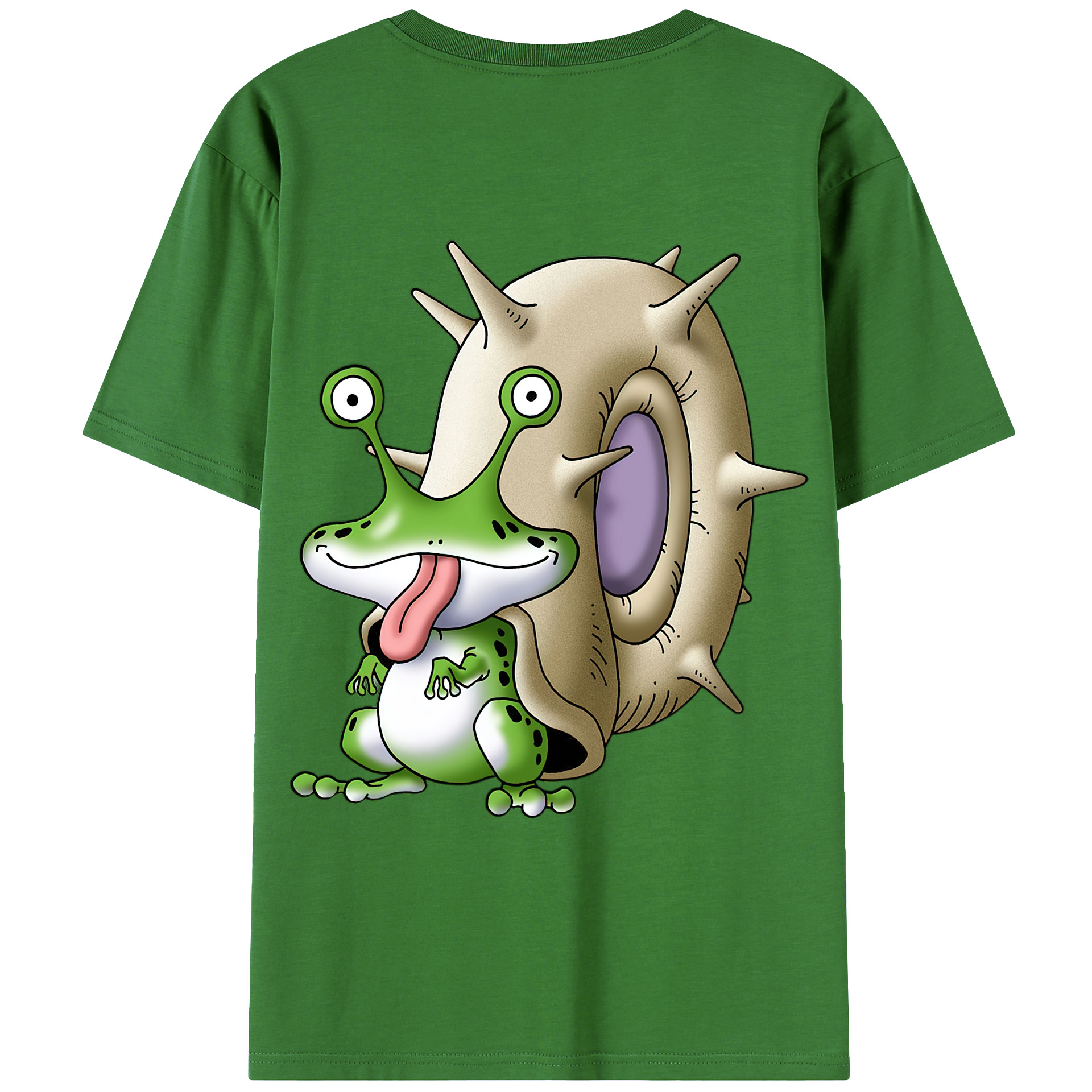（画像用） ドラゴンクエスト Doragon Kuesuto Dragon Quest レディース半袖Tシャツ(バックプリント)